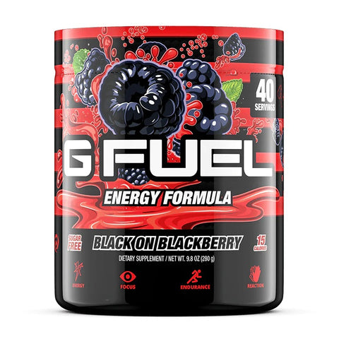 G Fuel Black On Blackberry Energy Formula (40 Servings) Tub