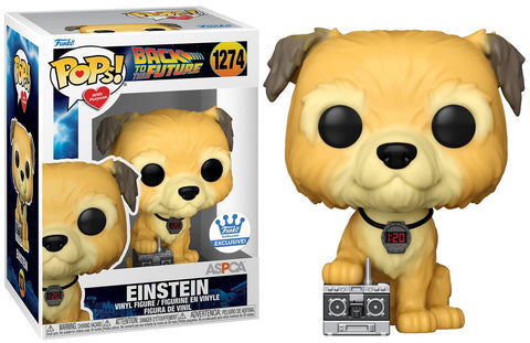 Back To The Future Einstein ASPCA Funko Shop Exclusive Pop! Vinyl Figure