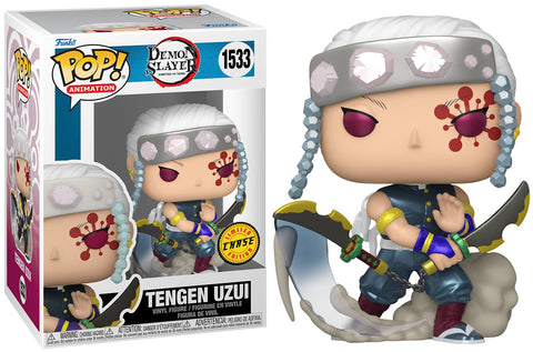 Demon Slayer Tengen Uzui #1533 Metallic Chase Pop! Vinyl Figure