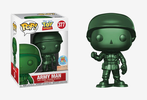 Funko Disney Toy Story Army Man Metallic BoxLunch Exclusive Pop! Vinyl Figure