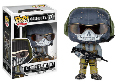 Funko Call of Duty Lt. Simon Ghost Riley Mud Splatter Pop! Vinyl Figure