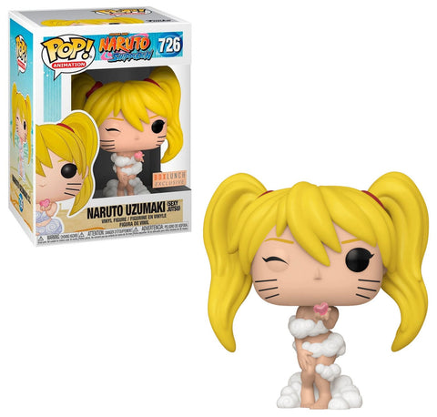 Funko Naruto Shippuden Naruto Uzumaki (Sexy Jutsu) BoxLunch Exclusive Pop! Vinyl Figure