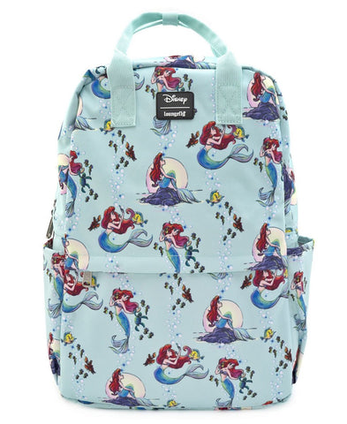 Loungefly Disney The Little Mermaid Ariel Scenes Nylon Backpack