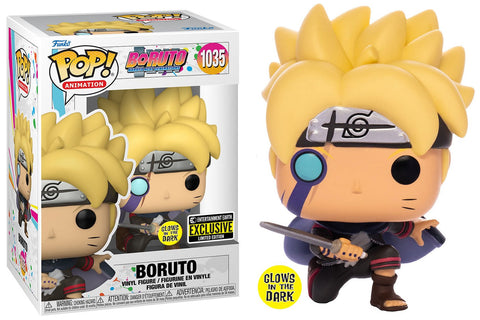 Funko Boruto: Naruto Next Generations Boruto With Marks Glow In The Dark Entertainment Earth Exclusive Pop! Vinyl Figure