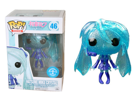 Funko Vocaloid Hatsune Miku Crystal Exclusive Pop! Vinyl Figure