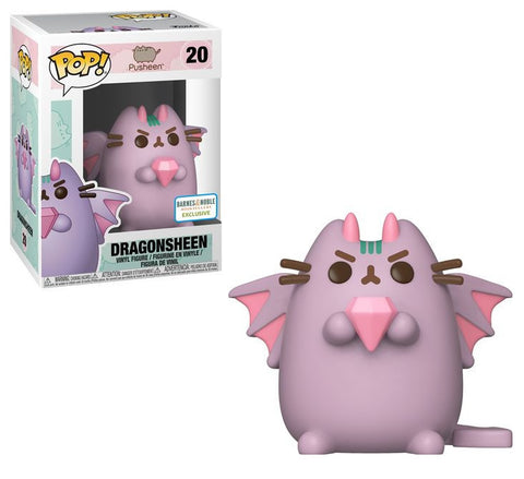 Funko Pusheen Dragonsheen With Pink Gem Barnes & Noble Exclusive Pop! Vinyl Figure