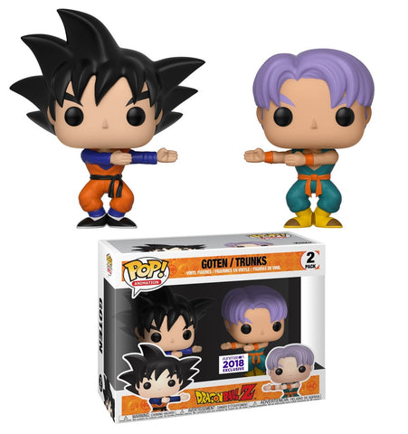 Funko Dragon Ball Z Goten/Trunks Fusion Dance 2-Pack Funimation Exclusive Pop! Vinyl Figure