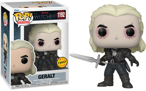 Funko The Witcher Geralt #1192 Chase Pop! Vinyl Figure