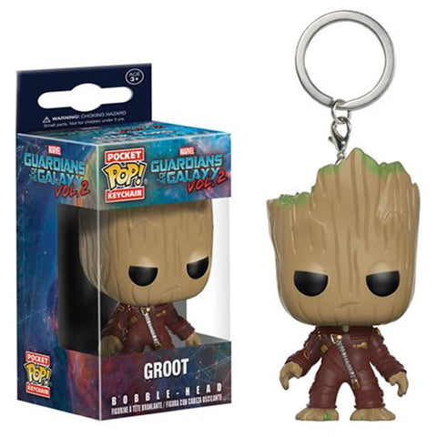 Funko Pocket Pop! Guardians of the Galaxy Vol. 2 Groot Vinyl Figure Key Chain