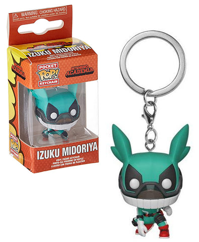 Funko Pocket Pop! My Hero Academia Deku with Helmet Vinyl Figure Key Chain