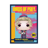 Funko DC Birds of Prey Harley Quinn Black Mask Club with Collectible Card - Entertainment Earth Exclusive Pop! Vinyl Figure