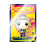 Funko DC Birds of Prey Harley Quinn Black Mask Club with Collectible Card - Entertainment Earth Exclusive Pop! Vinyl Figure