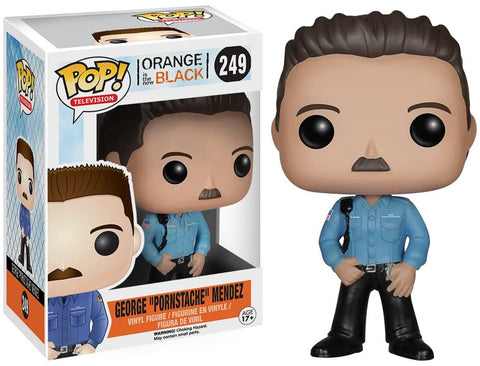Funko Orange Is The New Black George Pornstache Mendez Vaulted Pop! Vinyl Figure