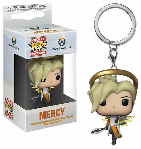 Funko Pocket Pop! Overwatch Mercy Vinyl Figure Key Chain