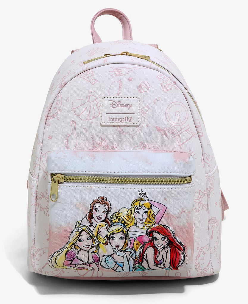 Loungefly Disney Princess Icons Mini Backpack