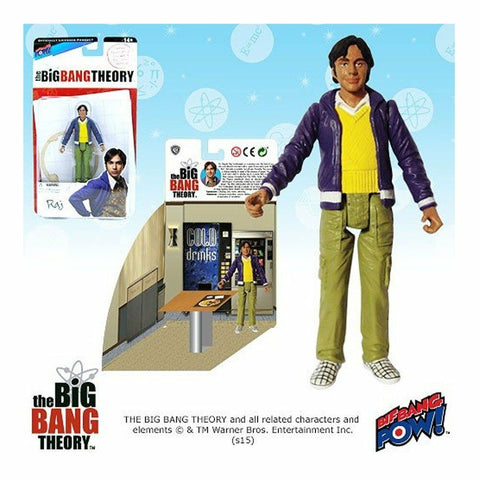 Bif Bang Pow! Big Bang Theory Raj 3 3/4-Inch Action Figure