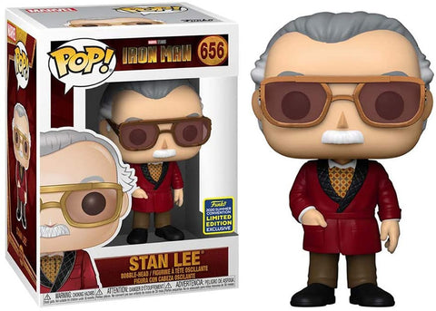 Funko Marvel Stan Lee Iron Man Cameo 2020 Summer Convention Exclusive Pop! Vinyl Figure