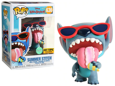 Funko Disney Lilo & Stitch Summer Stitch Scented Hot Topic Exclusive Pop! Vinyl Figure