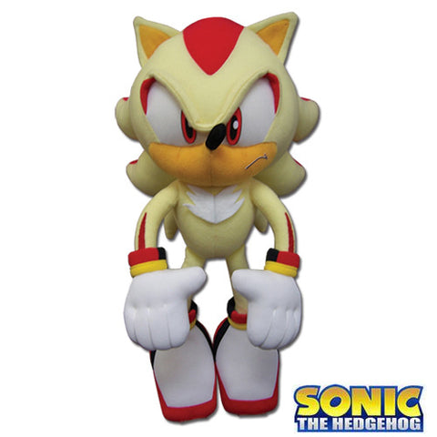 Great Eastern Entertainment Sonic the Hedgehog Super Shadow 12" Plush Soft Toy