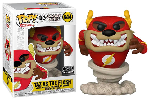 Funko DC Looney Tunes Taz As The Flash FYE Exclusive Pop! Vinyl Figure