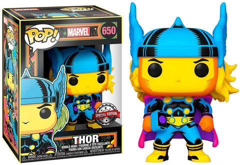 Funko Marvel Black Light Thor Exclusive Pop! Vinyl Figure