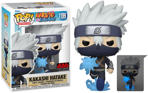 Funko Naruto Young Kakashi Hatake With Chidori Glow AAA Exclusive Pop! Vinyl Figure