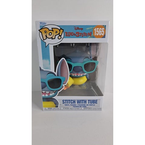 Funko Pop! Deluxe Disney Lilo & Stitch Stitch with Tube #1565