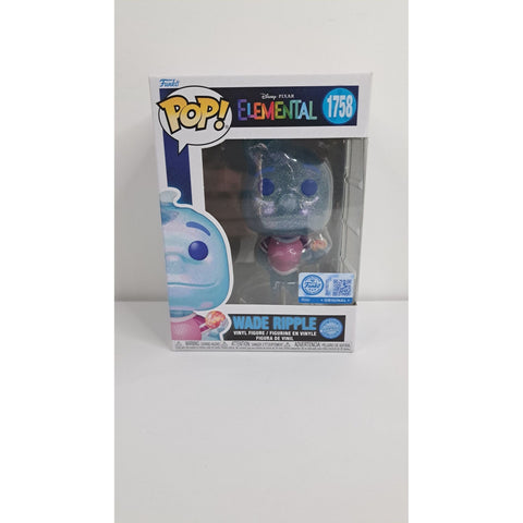 Funko Pop! Disney Pixar Elemental Wade Ripple Glitter Chase #1758