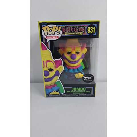 Funko Pop! Movies Killer Klowns From Outer Space Jumbo Blacklight #931
