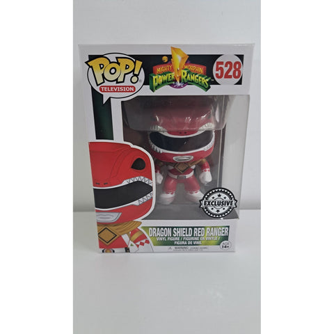 Funko Pop! Television Mighty Morphin Power Rangers Dragon Shield Red Ranger