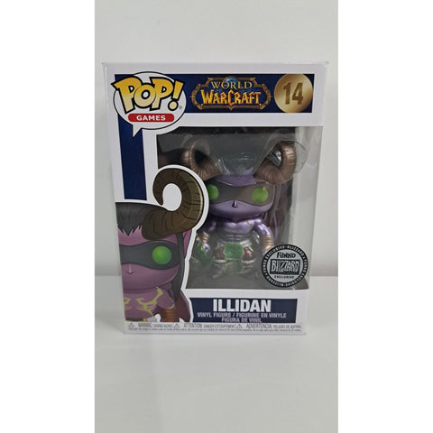 Funko Pop! Games World of Warcraft Illidan Metallic #14