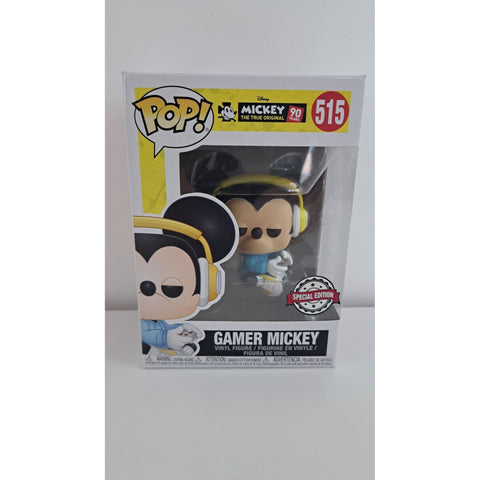 Funko Pop! Disney The True Original 90 Years Gamer Mickey #515
