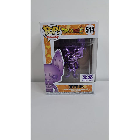 Funko Pop! Animation Dragon Ball Z Beerus Purple Chrome #514