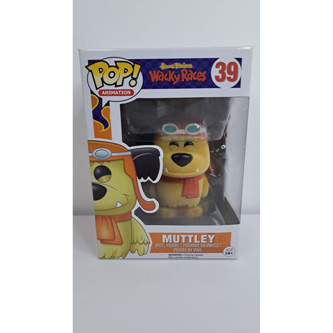 Funko Pop! Animation Hanna Barbera Wacky Races Muttley Flocked #39