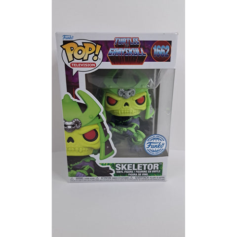 Funko Pop! Pop Television Masters Of The Universe Turtles of Greyskull  Skeletor #1662