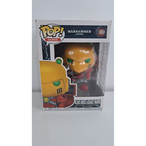 Funko Pop! Games Warhammer 40,000 Blood Angels Assault Marine #500