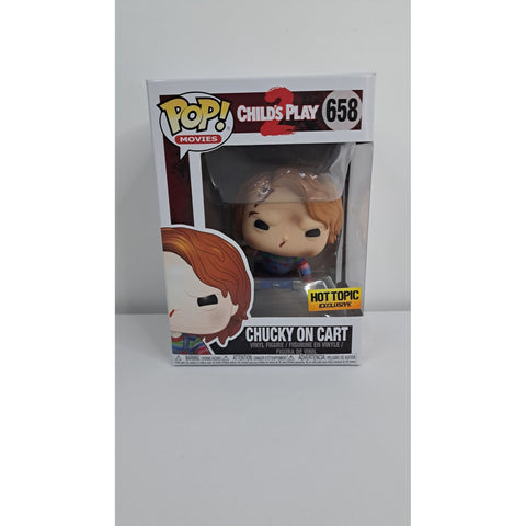 Funko Pop! Movies Child's Play 2 Chucky On Cart #658