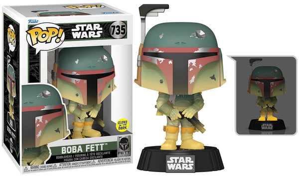 Funko Star Wars Fett Legacy Boba Fett Glow-in-the-Dark #735 Pop