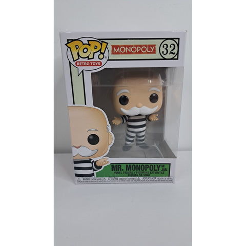 Funko Pop! Retro Toys Monopoly Mr. Monopoly in Jail #32