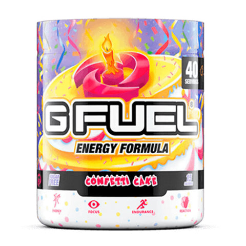 G Fuel Confetti Cake Energy Formula (40 Servings) Tub