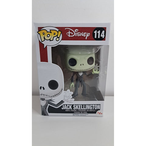 Funko Pop! Disney The Nightmare Before Christmas Jack Skellington With Snowflake #114