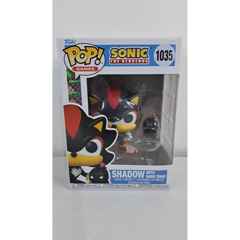 Funko Pop! Games Sonic the Hedgehog Shadow with Dark Chao #1035