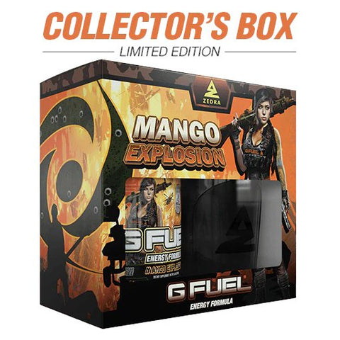 G Fuel Alex Zedra Mango Explosion Collector's Box