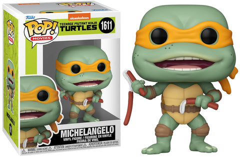 Funko Teenage Mutant Ninja Turtles 1990 Michelangelo Sausage Link Nunchucks #1611 Pop! Vinyl Figure