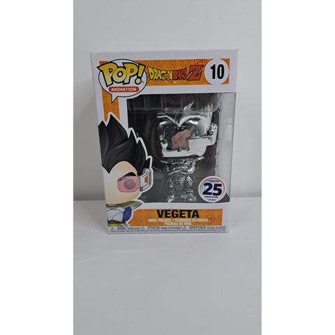 Funko Pop! Animation Dragon Ball Z Vegeta Silver Chrome #111