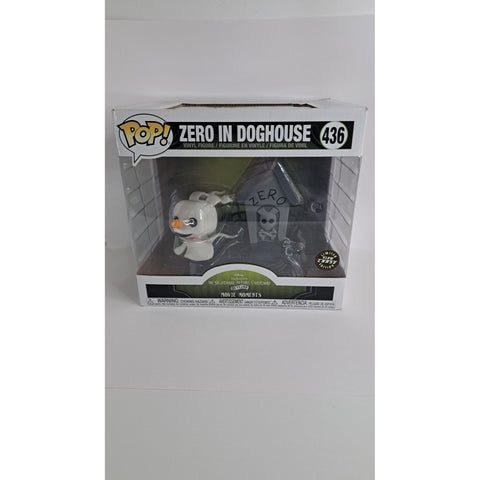 Funko Pop! Movie Moment Disney The Nightmare Before Christmas Zero in Doghouse Glow Chase #436