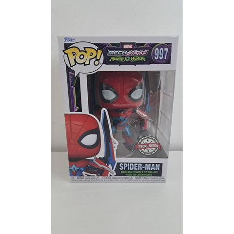 Funko Pop! Marvel Mech Strike Monster Hunters Spider-Man #997