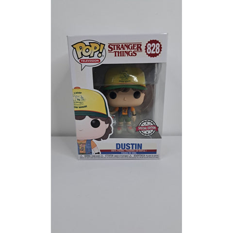 Funko Pop! Television Stranger Things Dustin Camp Know Where #828
