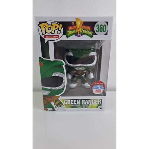 Funko Pop! Television Mighty Morphin Power Rangers Green Ranger Metallic #360
