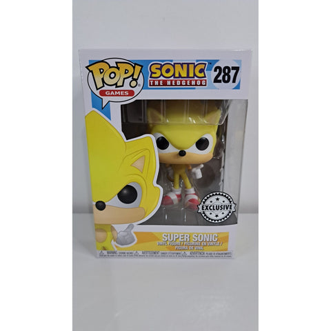 Funko Pop! Games Sonic the Hedgehog Super Sonic #287